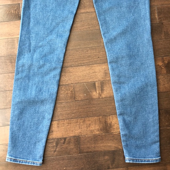 American Eagle Outfitters Blue Super Stretch Skinny Jegging Size 4 - Picture 8 of 13